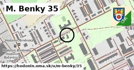 M. Benky 35, Hodonín