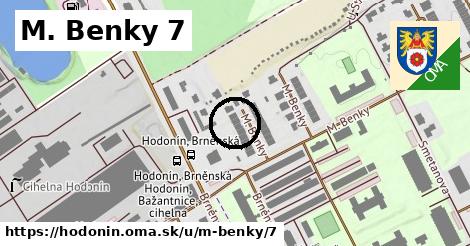 M. Benky 7, Hodonín