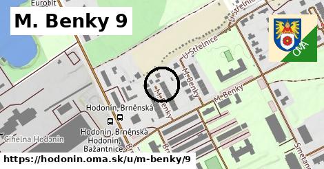 M. Benky 9, Hodonín