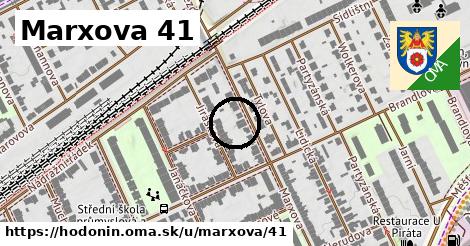 Marxova 41, Hodonín