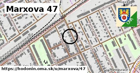 Marxova 47, Hodonín