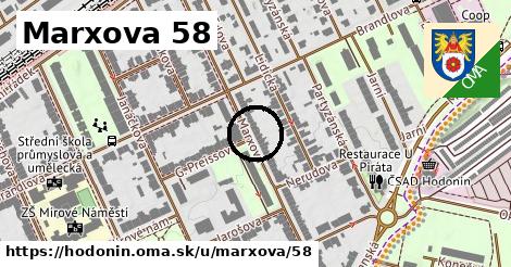 Marxova 58, Hodonín