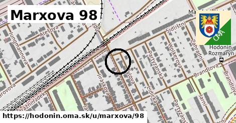 Marxova 98, Hodonín