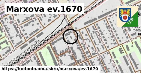 Marxova ev.1670, Hodonín