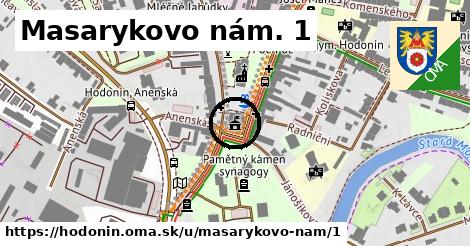 Masarykovo nám. 1, Hodonín