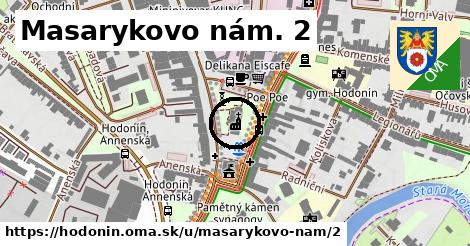 Masarykovo nám. 2, Hodonín