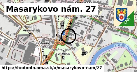 Masarykovo nám. 27, Hodonín