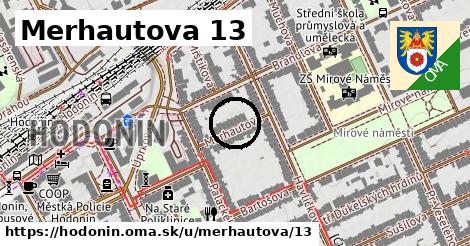 Merhautova 13, Hodonín