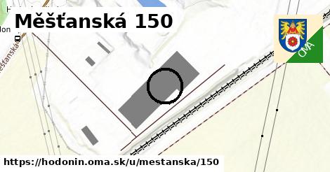 Měšťanská 150, Hodonín