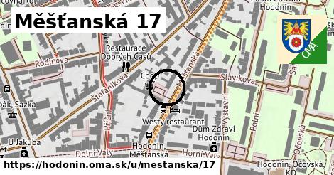 Měšťanská 17, Hodonín