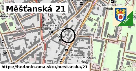 Měšťanská 21, Hodonín