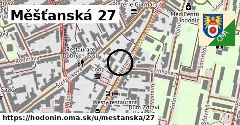 Měšťanská 27, Hodonín