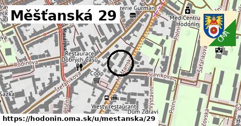 Měšťanská 29, Hodonín