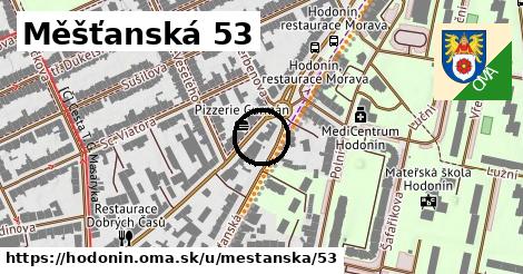 Měšťanská 53, Hodonín