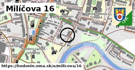 Milíčova 16, Hodonín