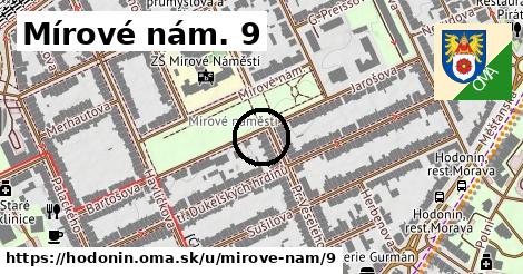 Mírové nám. 9, Hodonín