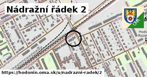 Nádražní řádek 2, Hodonín