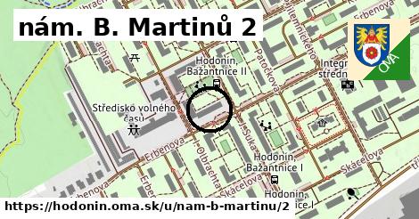 nám. B. Martinů 2, Hodonín