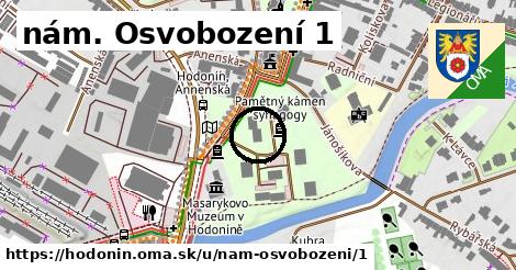 nám. Osvobození 1, Hodonín