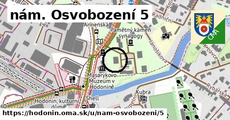 nám. Osvobození 5, Hodonín