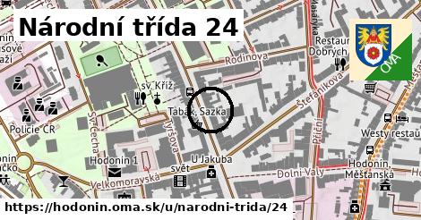 Národní třída 24, Hodonín