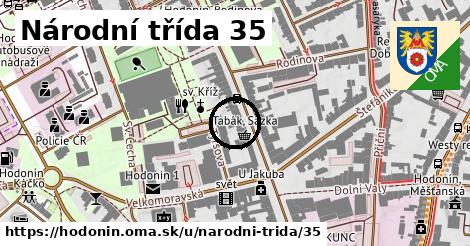 Národní třída 35, Hodonín