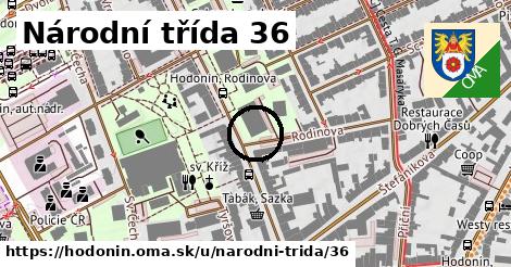 Národní třída 36, Hodonín