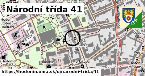 Národní třída 41, Hodonín