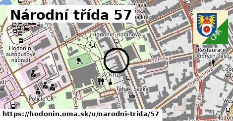 Národní třída 57, Hodonín