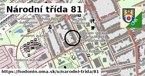 Národní třída 81, Hodonín