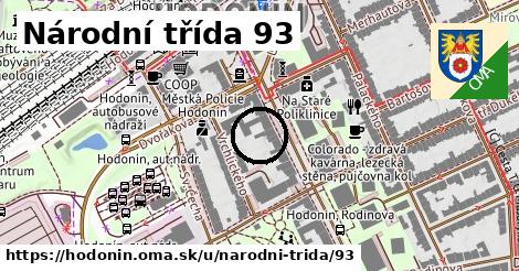 Národní třída 93, Hodonín