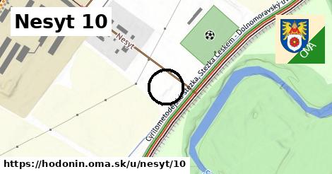 Nesyt 10, Hodonín