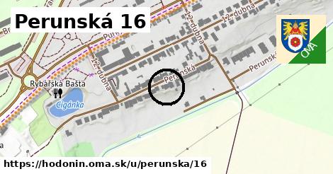 Perunská 16, Hodonín