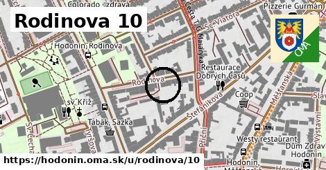 Rodinova 10, Hodonín