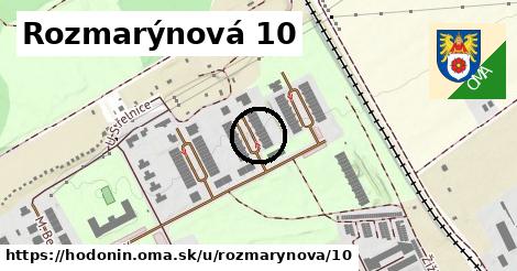 Rozmarýnová 10, Hodonín