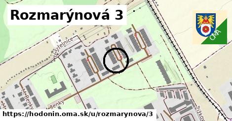 Rozmarýnová 3, Hodonín