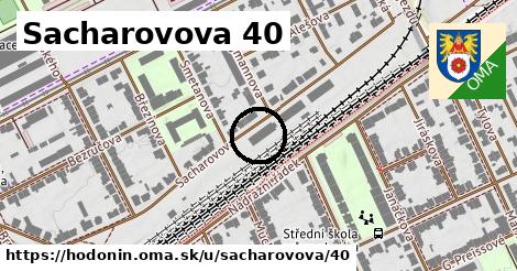 Sacharovova 40, Hodonín