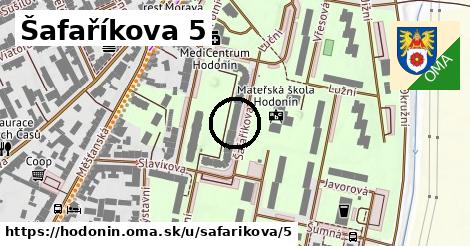 Šafaříkova 5, Hodonín