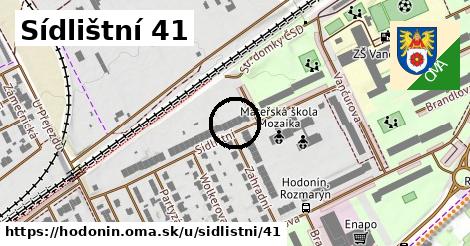 Sídlištní 41, Hodonín