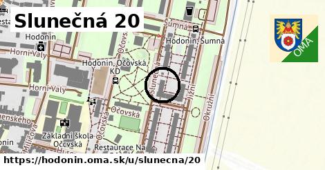 Slunečná 20, Hodonín
