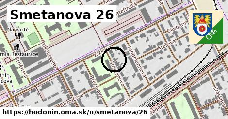 Smetanova 26, Hodonín