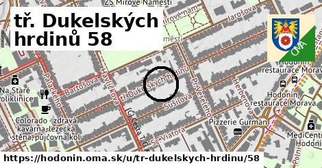 tř. Dukelských hrdinů 58, Hodonín