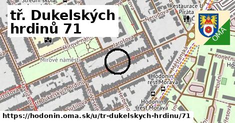 tř. Dukelských hrdinů 71, Hodonín