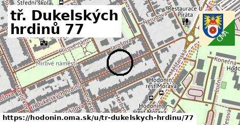 tř. Dukelských hrdinů 77, Hodonín