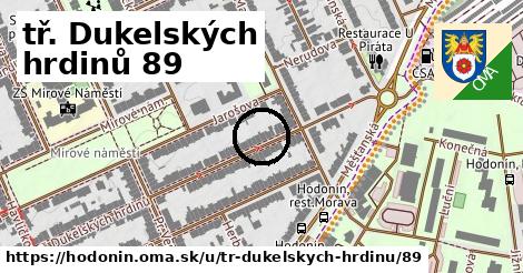 tř. Dukelských hrdinů 89, Hodonín