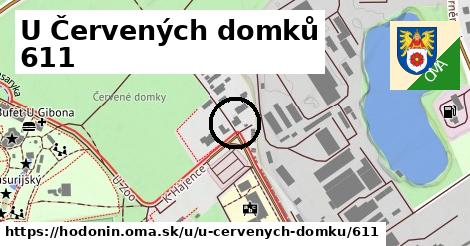 U Červených domků 611, Hodonín