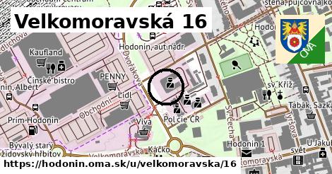 Velkomoravská 16, Hodonín