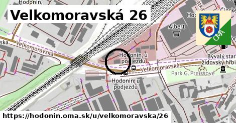 Velkomoravská 26, Hodonín