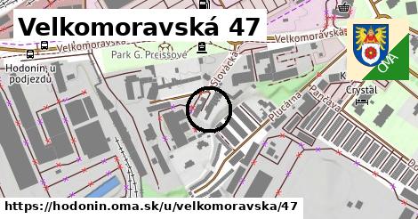 Velkomoravská 47, Hodonín