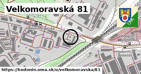 Velkomoravská 81, Hodonín